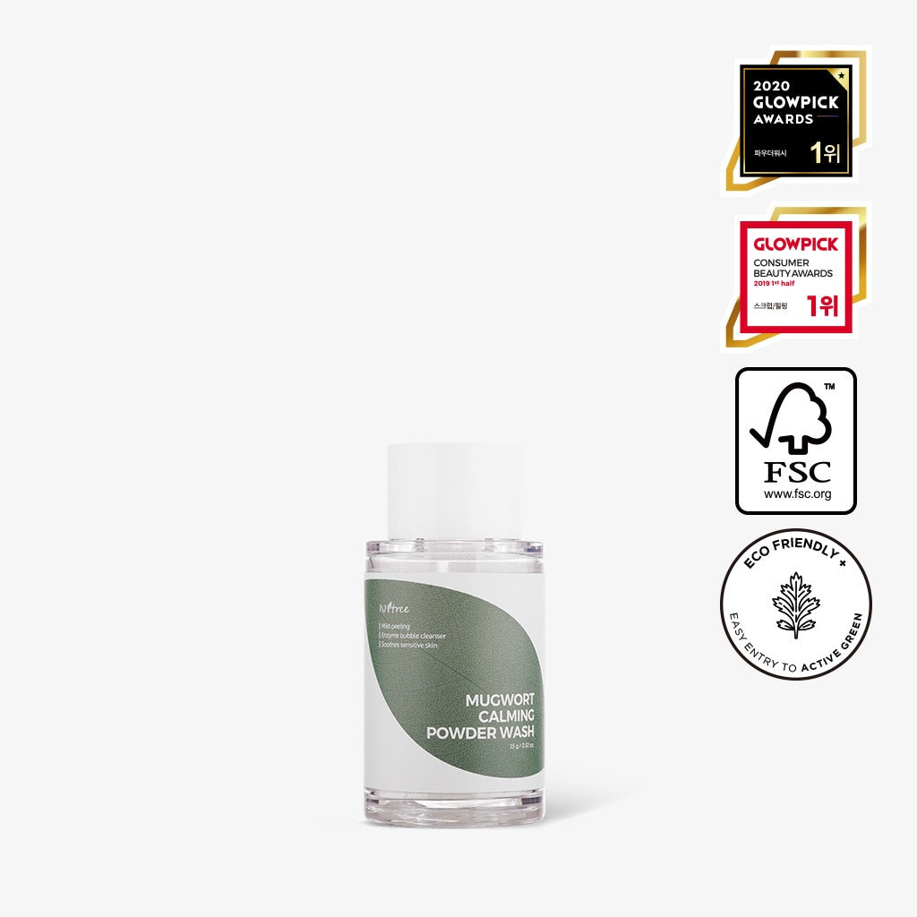 Isntree Mugwort Powder Wash 15g 이즈앤트리 머그워트 파우더 워시 15g