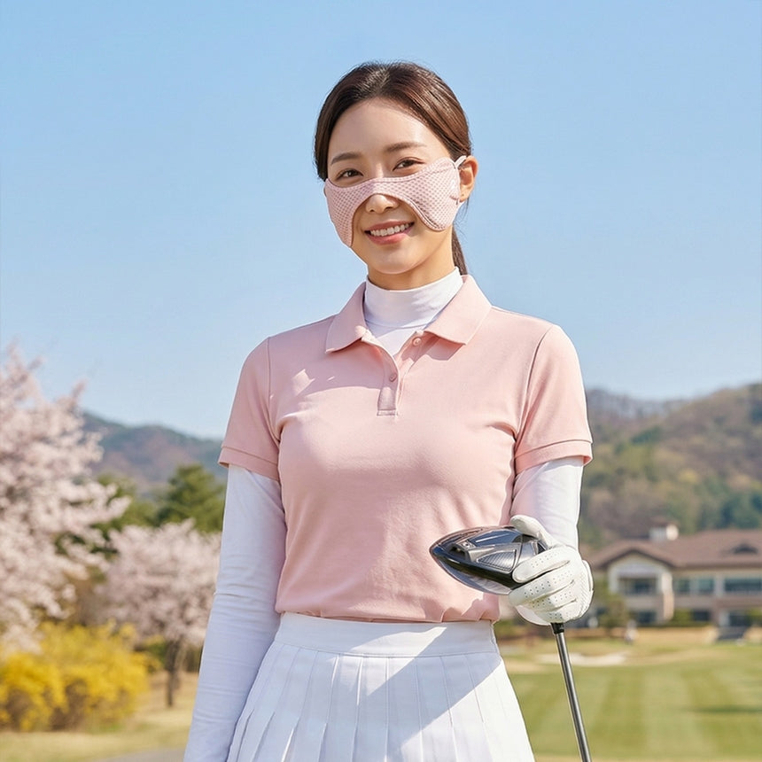 Lifeplus shop Butterfly UV Protection Cooling Sports Mask 라플샵 나비마스크 러닝 자외선차단마스크 골프 등산 스포츠