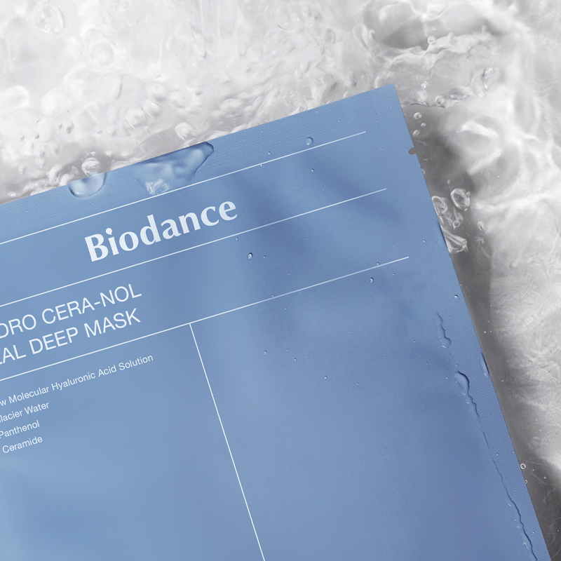 Biodance Hydro Cera-Nol Real Deep Mask 34g (1.19 oz. x 4ea) 바이오던스 하이드로 세라놀 리얼 딥 마스크  34g (1.19 oz. x 4ea)