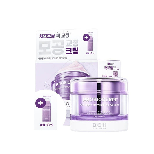 BIOHEAL BOH Probioderm Collagen Remodeling Cream 50ml + Collagen Serum 13ml Set ๋ฐ์ด์คํ๋ณด ํ๋ก๋ฐ์ด์ค๋ค ์ฝ๋ผ๊ฒ ๋ฆฌ๋ชจ๋ธ๋ง ํฌ๋ฆผ 50ml + ์ฝ๋ผ๊ฒ ์ธ๋ผ 13ml ๊ธฐํ์ธํธ