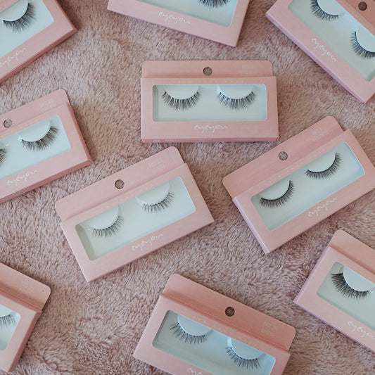 EYE YOU NATURAL EYELASHES ์์ด์  ์ธ์กฐ ์๋์น 100% ํธ๋๋ฉ์ด๋