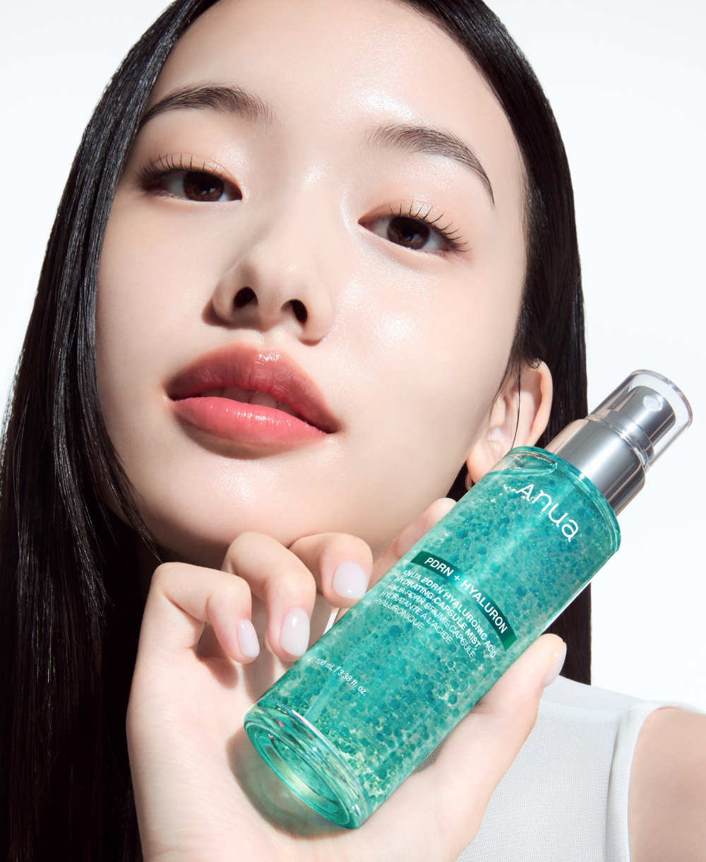 ANUA PDRN + Hyaluron Hydrating Capsule Mist 100 ml / 3.38 fl. oz. 아누아 PDRN 히알루론산 수분 캡슐 미스트 100 ml / 3.38 fl. oz.