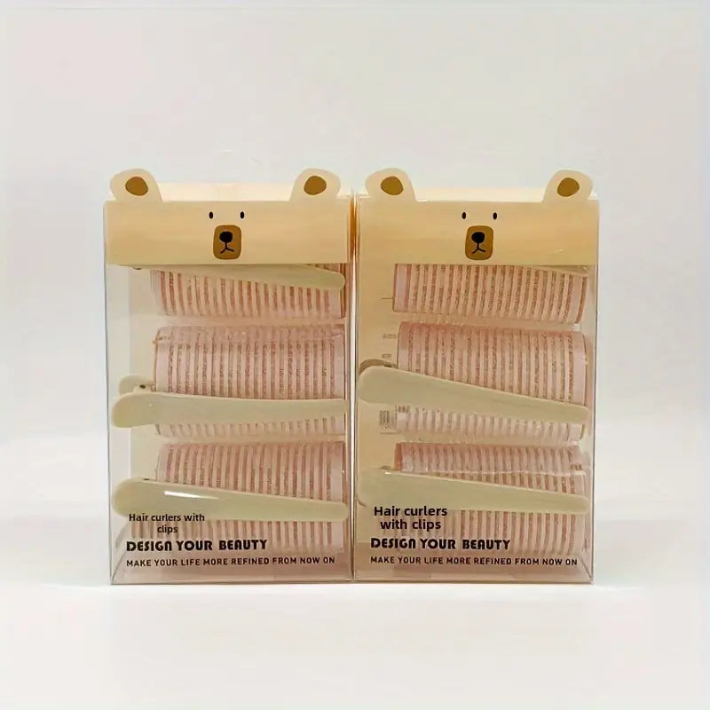 Air Flow Curling Hair Hair Rollers with Clip 3pc set 에어플로우 컬링 헤어 롤 클립 3개 세트