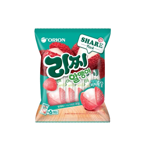 ORION Peelable gummies Kernel Jelly 216g (36g X 6EA) 4 flavors 오리온 후르츠 알맹이 젤리 216g (36g X 6EA) 4가지맛