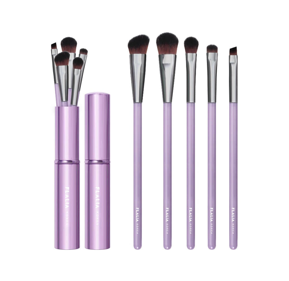 FLALIA KOREA O-RORA BRUSH 5 PCS SET 플라리아 오로라 브러쉬 5종 세트