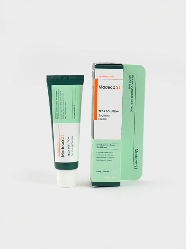 MADECA21 TECA SOLUTION Soothing Cream 50ml 마데카21 테카솔루션 수딩 크림 50ml