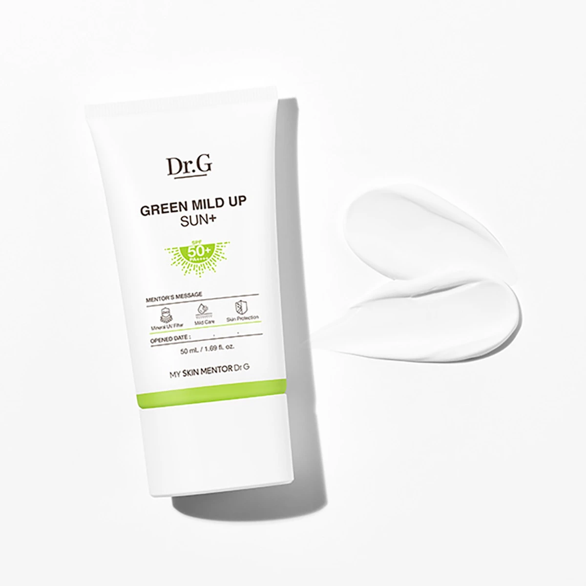 Dr.G Green MILD UP SUN + SPF50+PA++++ 50ml * 2 + 10ml * 3 / 닥터지 그린 마일드 업 선 플러스 (저자극 선크림) SPF50+PA++++ 50ml * 2 + 10ml * 3 저자극 무기자차 논나노