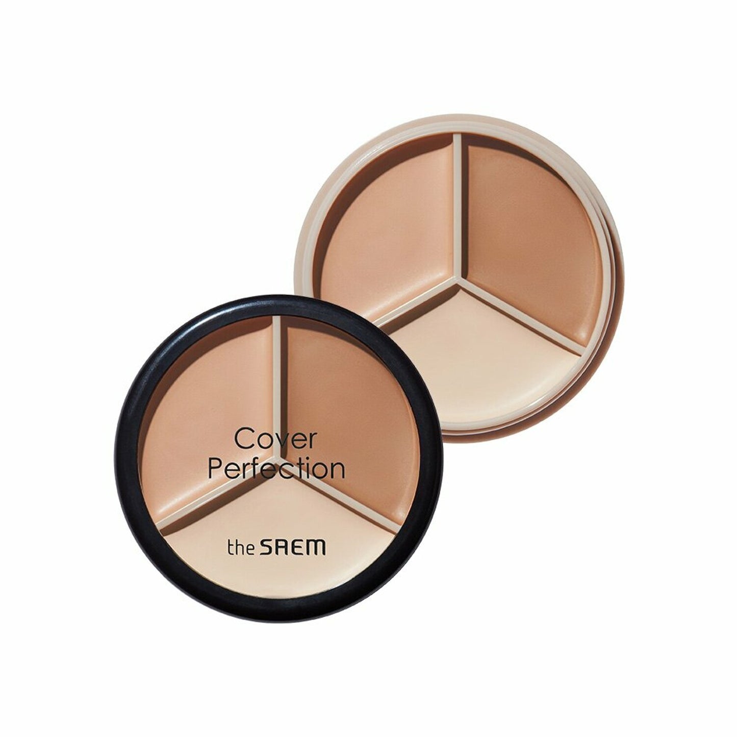 The Saem Cover Perfection Triple Pot Concealer 더 샘 커버 퍼펙션 트리플 팟 컨실러