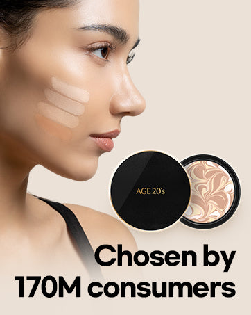 Age20's Signature Essence Cover Pact Intense Cover SPF50+ PA++++ 에이지 투웨니스 시그니처 에센스 커버 팩트 인텐스 커버 SPF50+ PA++++