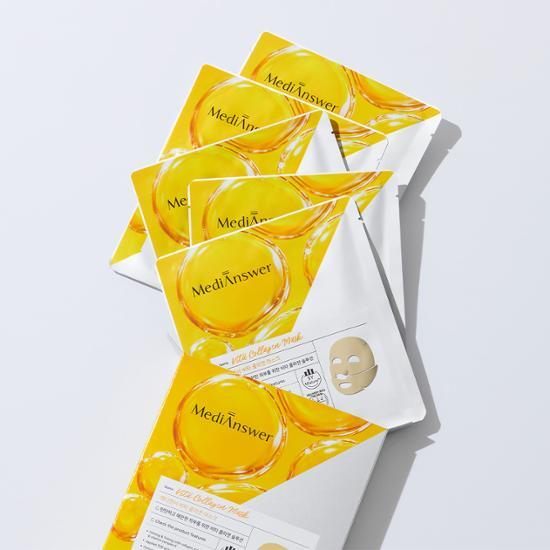 MediAnswer Vita Collagen Mask Sheet 메디앤서 비타 콜라겐 마스크