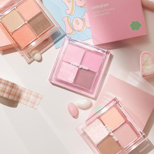 COLORGRAM SHADE REFORMING QUAD PALETTE ์ปฌ๋ฌ๊ทธ๋จ ์์ ์ฐฝ์กฐ ์๋์ฐ ํ๋ ํธ