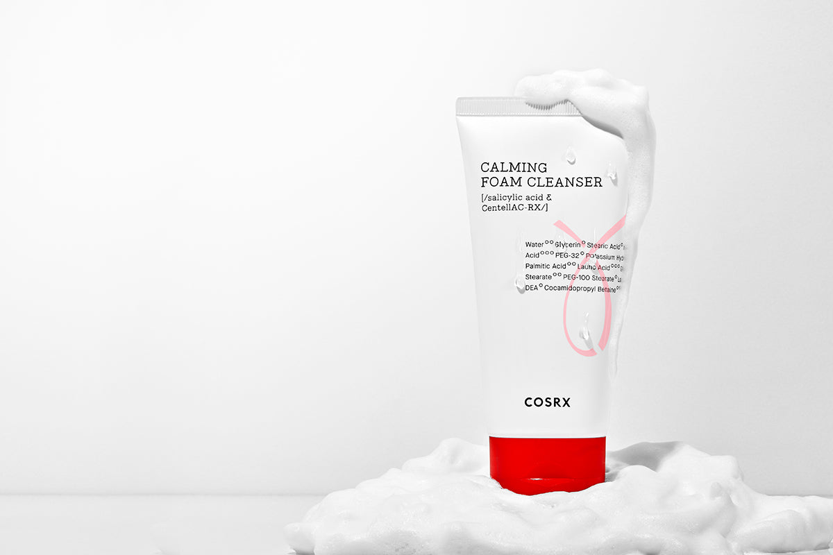 COSRX AC Collection Calming Foam Cleanser (Salicylic Acid) 코스알엑스 AC 컬렉션 카밍 폼 클렌저 150ml (살리실산)