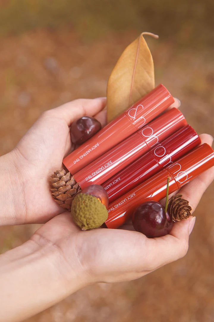 rom&nd Juicy Lasting Tint Autumn Series 롬앤 쥬시 래스팅 틴트 가을열매 시리즈