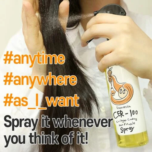 Elizavecca Cer-100 Collagen Coating Hair A+ Muscle Spray 250 ml 엘리자베카 콜라겐 코팅 헤어 A+ 스프레이 CER-100 250 ml