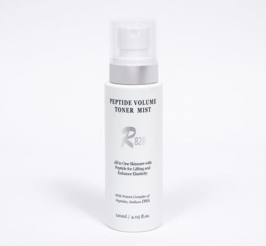 R828 Peptide Volume Toner Mist 120ml R828 ํฉํ์ด๋ ๋ณผ๋ฅจ ํ ๋ ๋ฏธ์คํธ 120ml