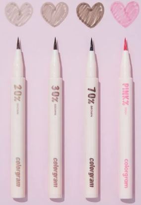 COLORGRAM Shade Re-forming Brush Liner ์ปฌ๋ฌ๊ทธ๋จ ์์ ์ฐฝ์กฐ ๋ผ์ด๋ 4 COLOR