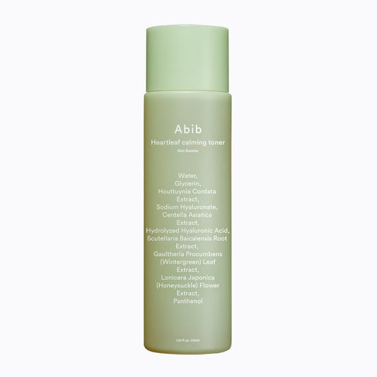 Abib Heartleaf calming toner Skin booster 200ml 6.76 fl.oz. ์๋น๋ธ ์ด์ฑ์ด ์นด๋ฐ ํ ๋ 200ml 6.76 fl. oz.