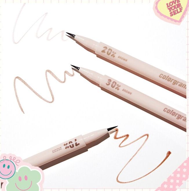 COLORGRAM Shade Re-forming Brush Liner 컬러그램 음영 창조 라이너 4 COLOR