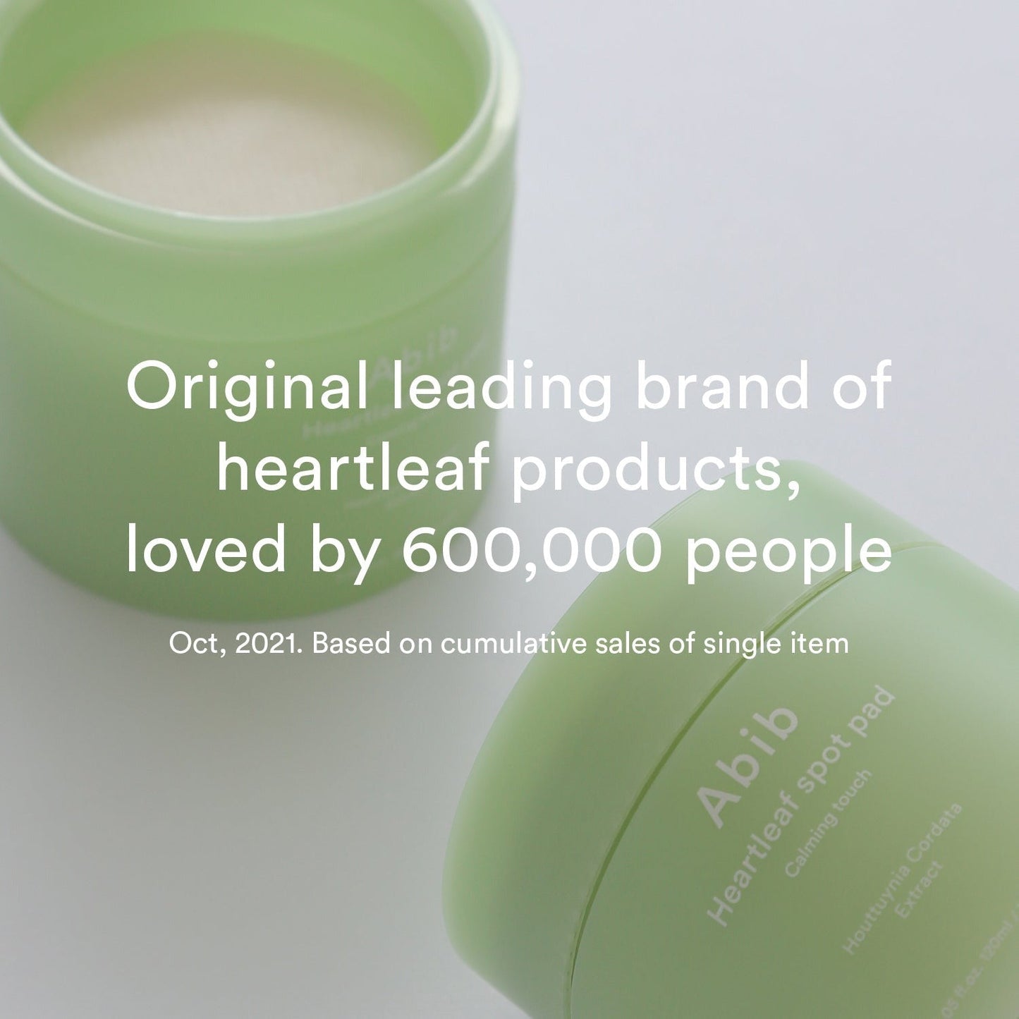 Abib Heartleaf spot pad 5.07 fl.oz. 150ml (80 pads) 아비브 어성초 스팟 패드 카밍터치 80매