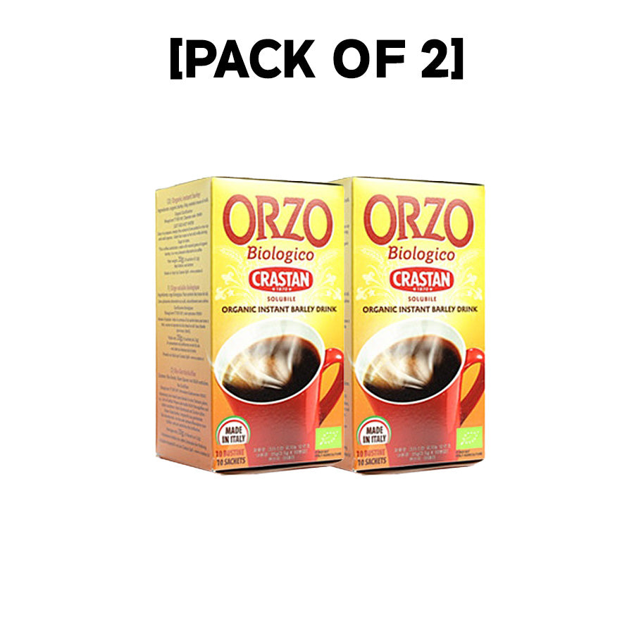 CRASTAN ORZO Biologico Coffee Substitute Made from Barley 크라스탄 유기농 오르조 보리로 만든 커피 decaf coffee