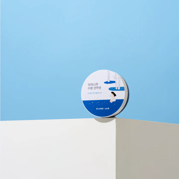 ROUND LAB BIRCH TREE SUN CUSHION 라운드랩 자작나무 수분 선쿠션 15g