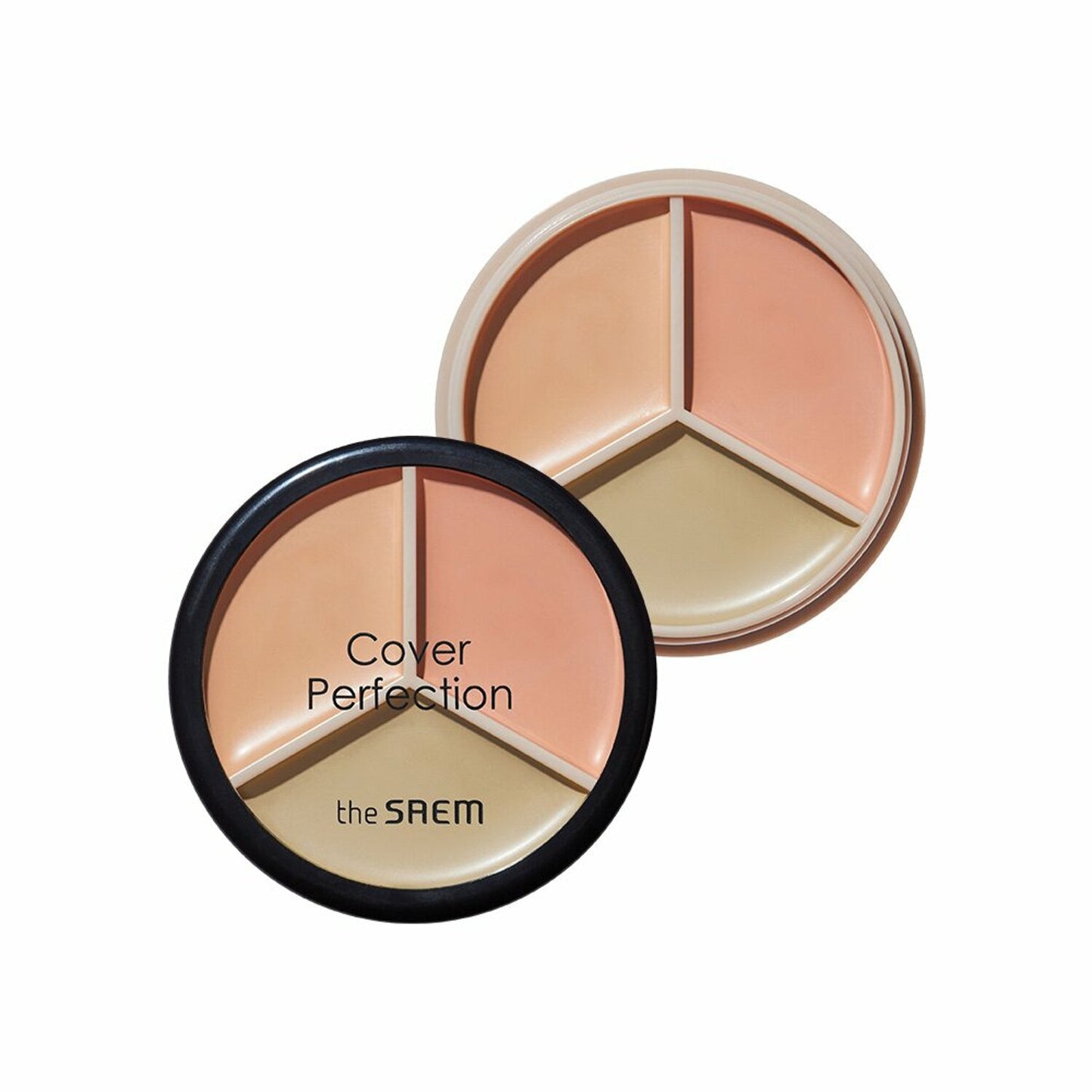 The Saem Cover Perfection Triple Pot Concealer 더 샘 커버 퍼펙션 트리플 팟 컨실러