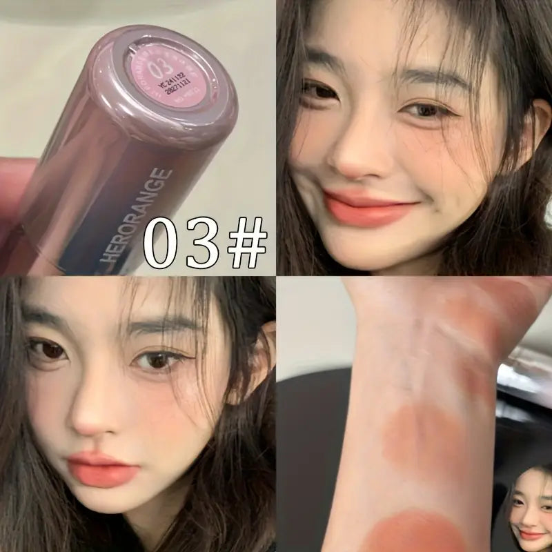 HERORANGE Cheek Color Diffuse Waterproof Liquid Blusher 5.8g Herorange 워터프루프 리퀴드 블러시 5.8g