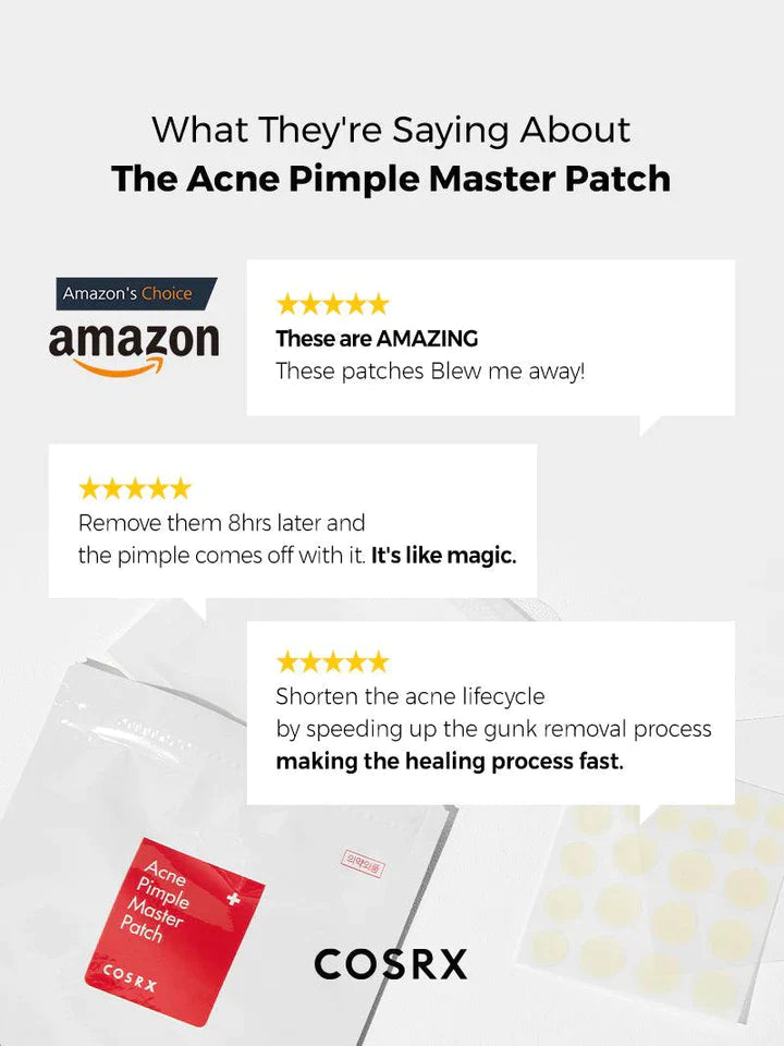 COSRX Acne Pimple Master Patch 코스알엑스 아크네 핌플 마스터 패치