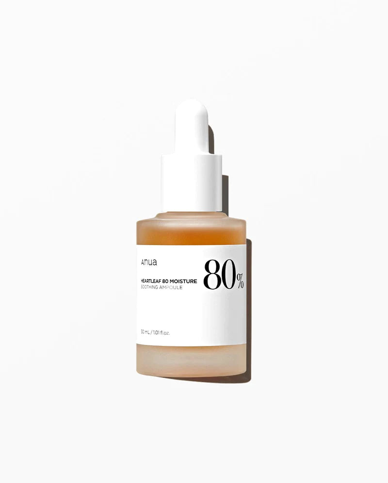 ANUA HEARTLEAF 80% AMPOULE 30ml 아누아 어성초 80 수분 진정 앰플 30ml