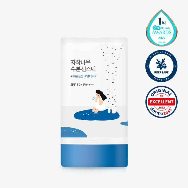 ROUND LAB Birch Moisturizing Sun Stick 19g SPF 50+ PA++++ 라운드랩 자작나무 수분 선스틱 19g SPF 50+ PA++++
