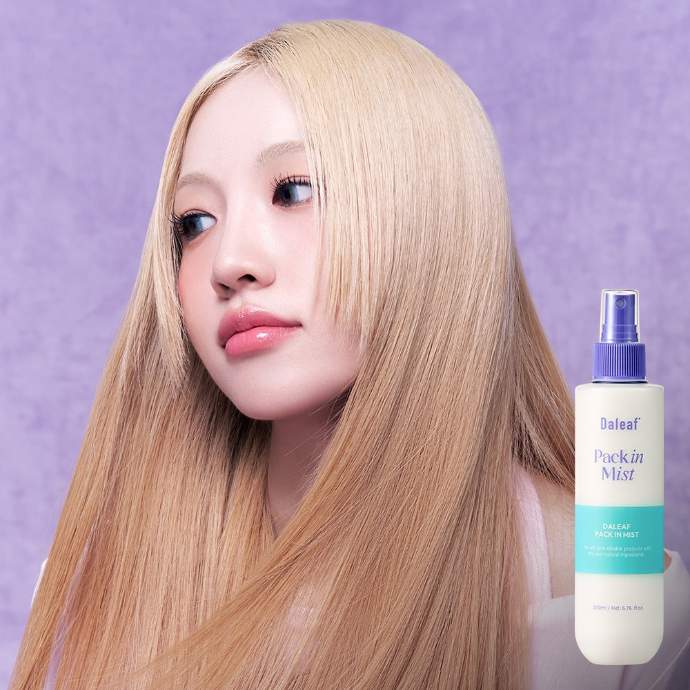 DALEAF Glam Hair Pack In Mist 200ml 달리프 글램 헤어팩 인 미스트 200ml Heat Protection No Wash Cream Mist #열보호 #노워시크림미스트