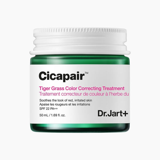 Dr. Jart+ CICAPAIRโข TIGER GRASS COLOR CORRECTING TREATMENT SPF30 ๋ฅํฐ์๋ฅดํธ ์์นดํ์ดโข ํ์ด๊ฑฐ ๊ทธ๋์ค ์ปฌ๋ฌ ์ฝ๋ ํ
 ํธ๋ฆฌํธ๋จผํธ