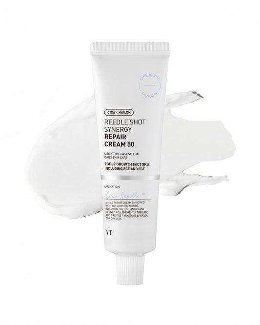 VT Cosmetic Reedle Shot Synergy Repair Cream 50 ๋ธ์ดํฐ ์ฝ์ค๋ฉํฑ ๋ฆฌ๋ค์ท ์๋์ง ๋ฆฌํ์ด ํฌ๋ฆผ 50