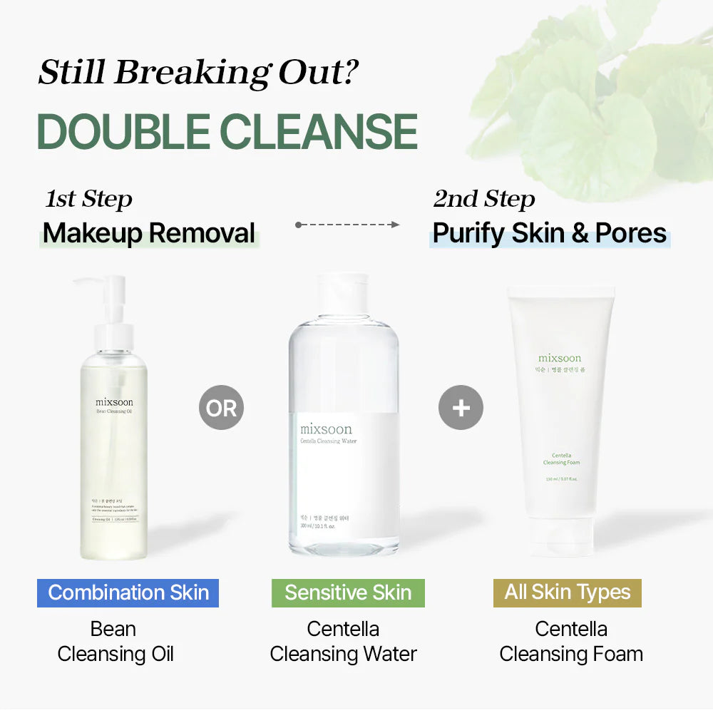 MIXSOON Centella Cleansing Foam 150ml 믹순 병풀 클렌징 폼 150ml