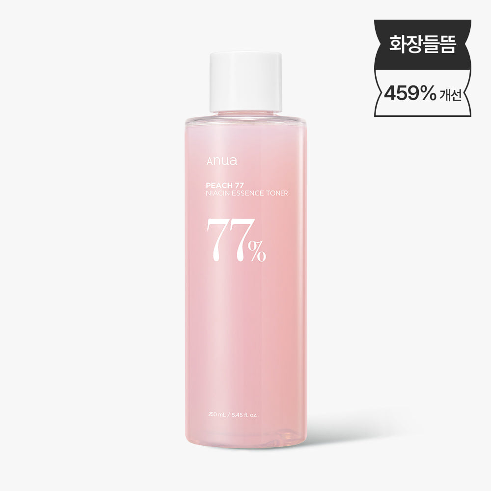 ANUA PEACH 77 NIACIN ESSENCE TONER 250ml 아누아 복숭아 77 나이아신 에센스 토너 250ml