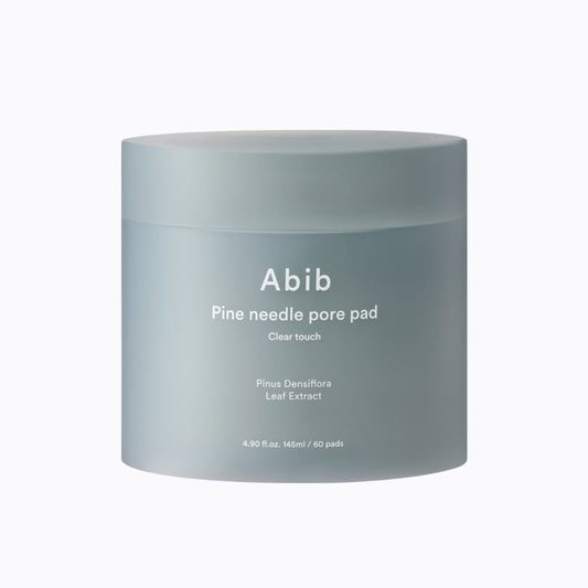 Abib Pine needle pore pad clear touch 60 pads ์๋น๋ธ ์์ ๋ชจ๊ณต ํจ๋ ํด๋ฆฌ์ด ํฐ์น 60 pads