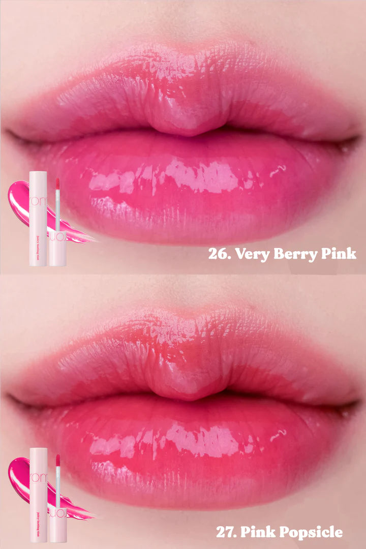 rom&nd Juicy Lasting Tint Summer Pink Series 롬앤 쥬시 래스팅 틴트 #여라시리즈