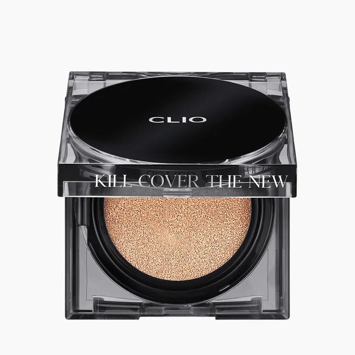 CLIO Kill Cover The New Founwear Cushion SPF50+/PA+++ 15g 0.52 oz + Refill 클리오 킬 커버 더 뉴 파운웨어 쿠션 SPF50+/PA+++ 15g 0.52 oz+ Refill