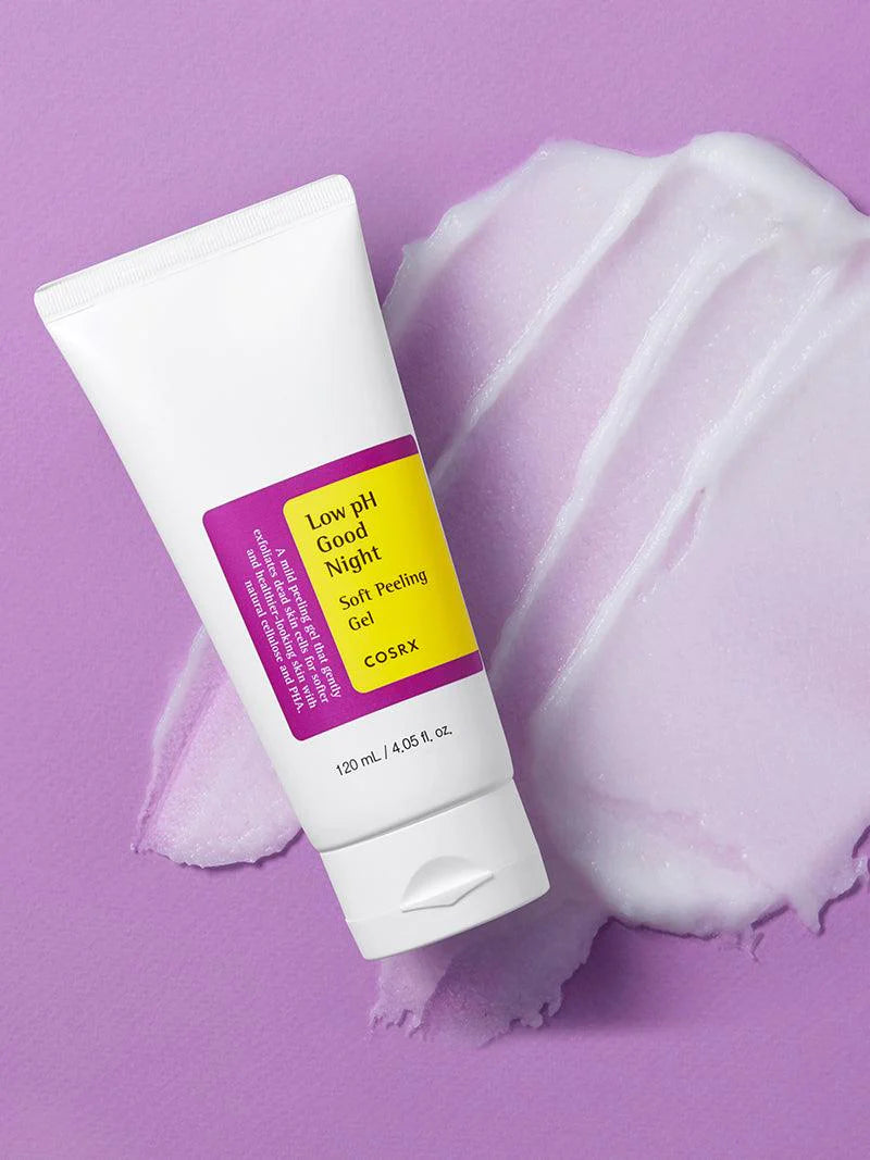 COSRX Low pH Goodnight Soft Peeling Gel 4.05 fl.oz/120mL 코스알엑스 약산성 굿나잇 소프트 필링 젤 4.05 fl.oz/120mL