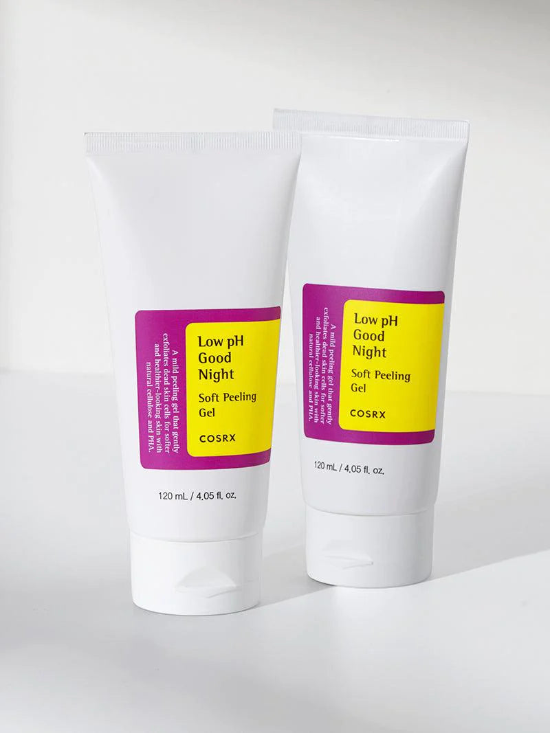 COSRX Low pH Goodnight Soft Peeling Gel 4.05 fl.oz/120mL 코스알엑스 약산성 굿나잇 소프트 필링 젤 4.05 fl.oz/120mL