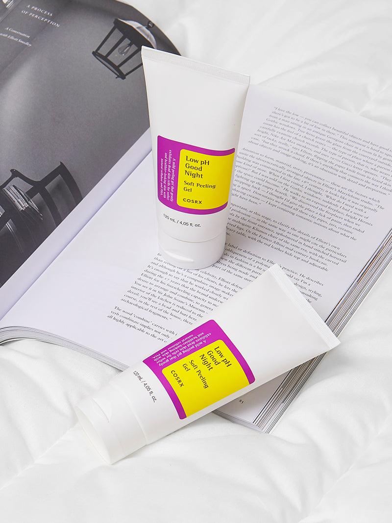 COSRX Low pH Goodnight Soft Peeling Gel 4.05 fl.oz/120mL 코스알엑스 약산성 굿나잇 소프트 필링 젤 4.05 fl.oz/120mL