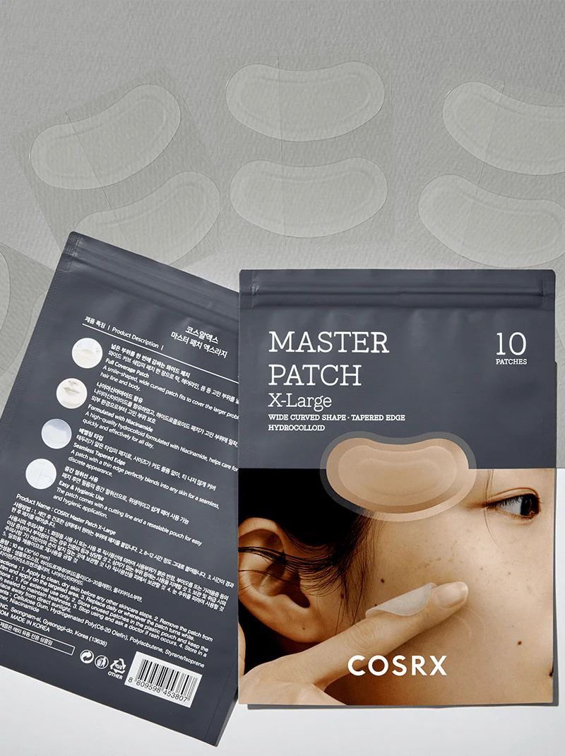 COSRX Master Patch X-Large 10pcs 코스알엑스 마스터 패치 엑스라지 10매