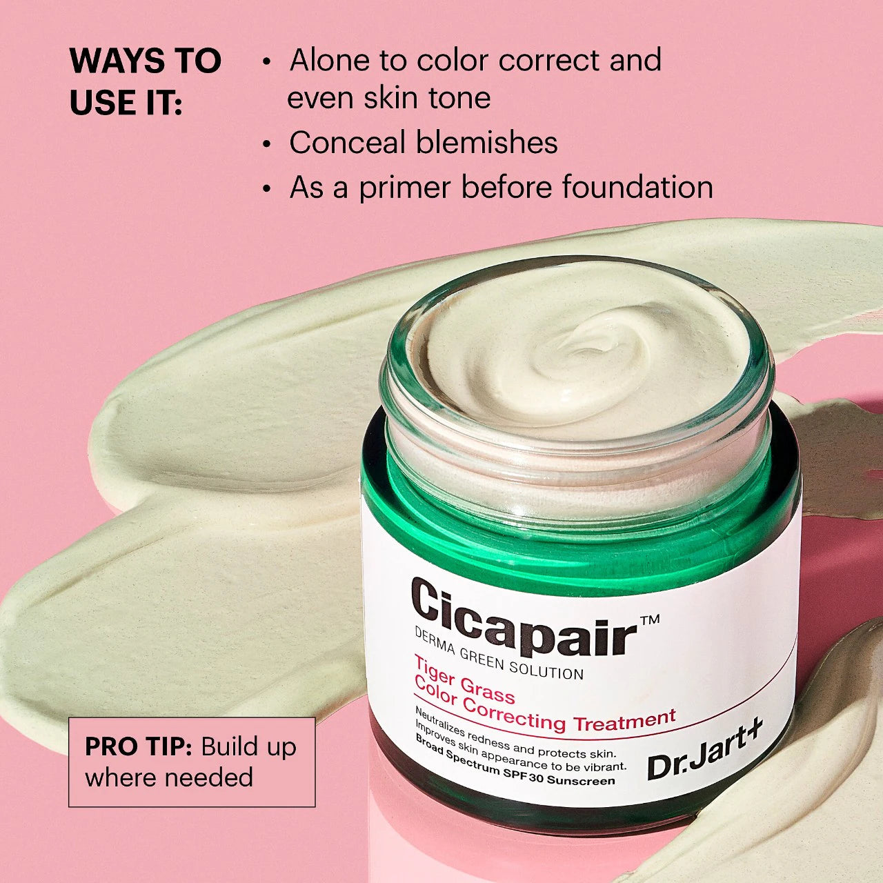 Dr. Jart+ CICAPAIR™ TIGER GRASS COLOR CORRECTING TREATMENT SPF30 닥터자르트 시카페어™ 타이거 그래스 컬러 코렉팅 트리트먼트