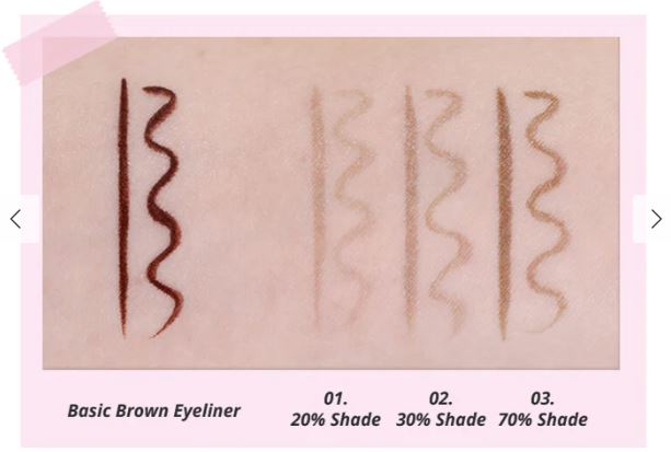COLORGRAM Shade Re-forming Brush Liner 컬러그램 음영 창조 라이너 4 COLOR