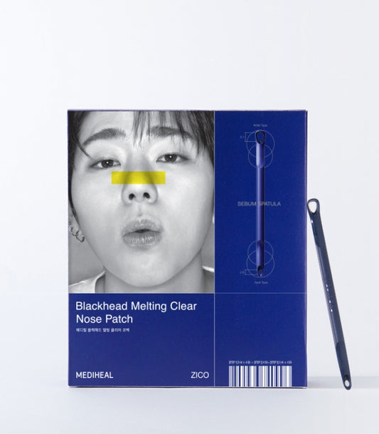 MEDIHEAL BLACKHEAD MELTING CLEAR NOSE PATCH 4EA ๋ฉ๋ํ ์ง์ฝX๋ฉ๋ํ ๋ธ๋ํค๋ ๋ฉํ
 ํด๋ฆฌ์ด ์ฝํฉ 4๋งค