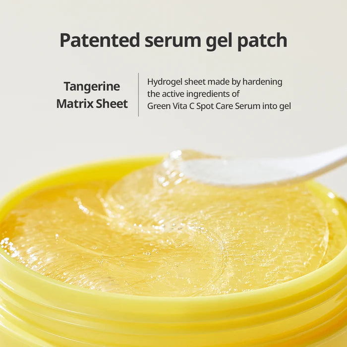 GOODAL GREEN TANGERINE VITA C EYE GEL PATCH 60pcs 구달 청귤 비타C 수분 아이 패치 60매