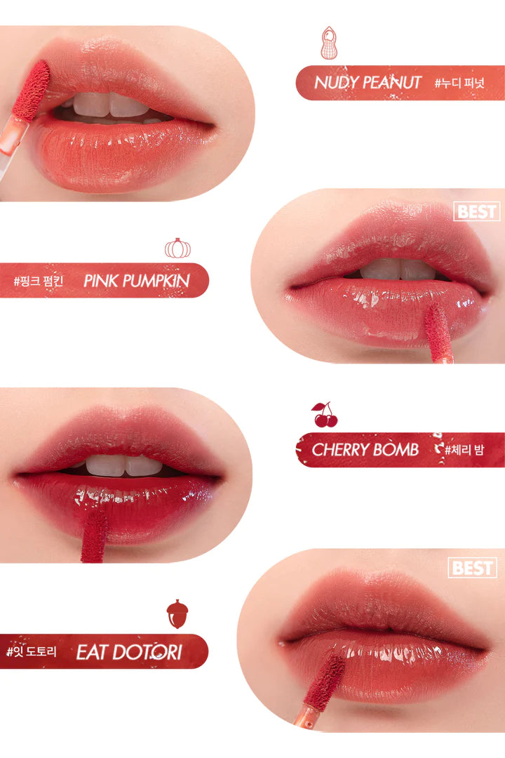 rom&nd Juicy Lasting Tint Autumn Series 롬앤 쥬시 래스팅 틴트 가을열매 시리즈