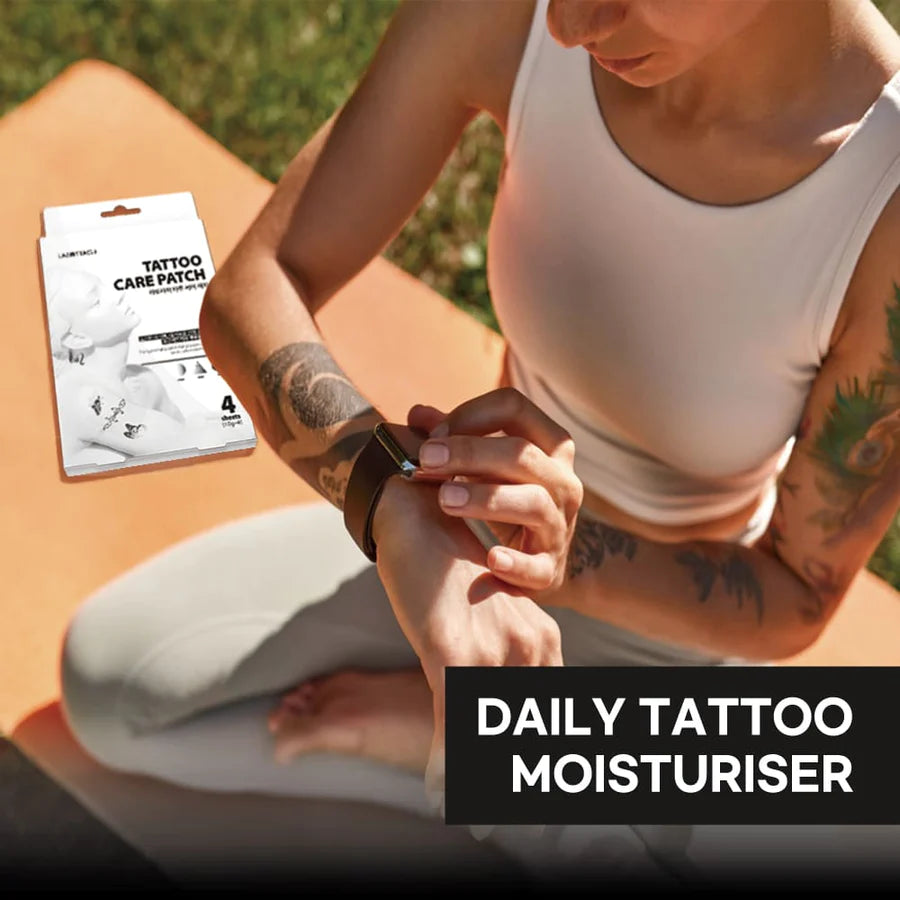 Labottach Tattoo Care Patch (for old tattoo) 4 Sheets 라보타치 타투 케어 패치 4매