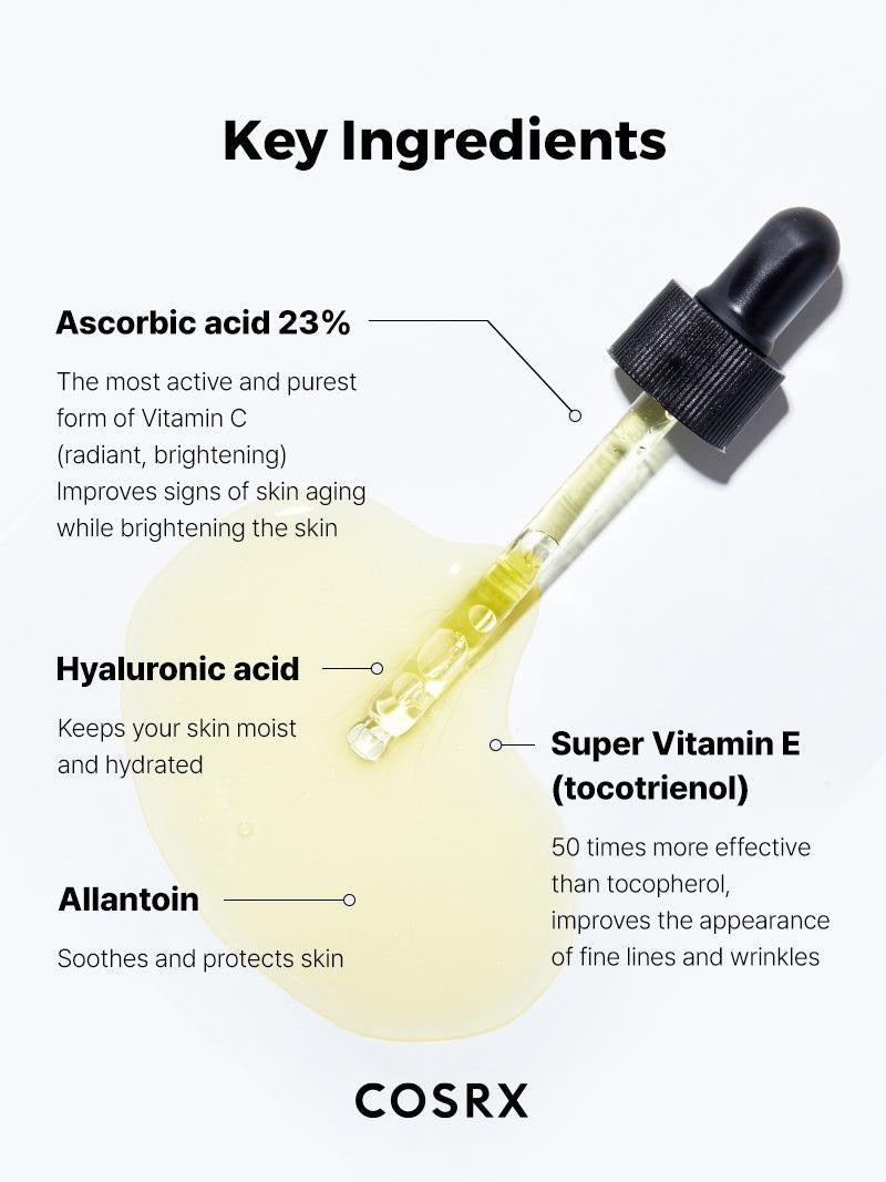 COSRX The Vitamin C 23 Serum 20g 0.70 oz. 코스알엑스 더 비타민 씨 23 세럼 20g 0.70 oz.