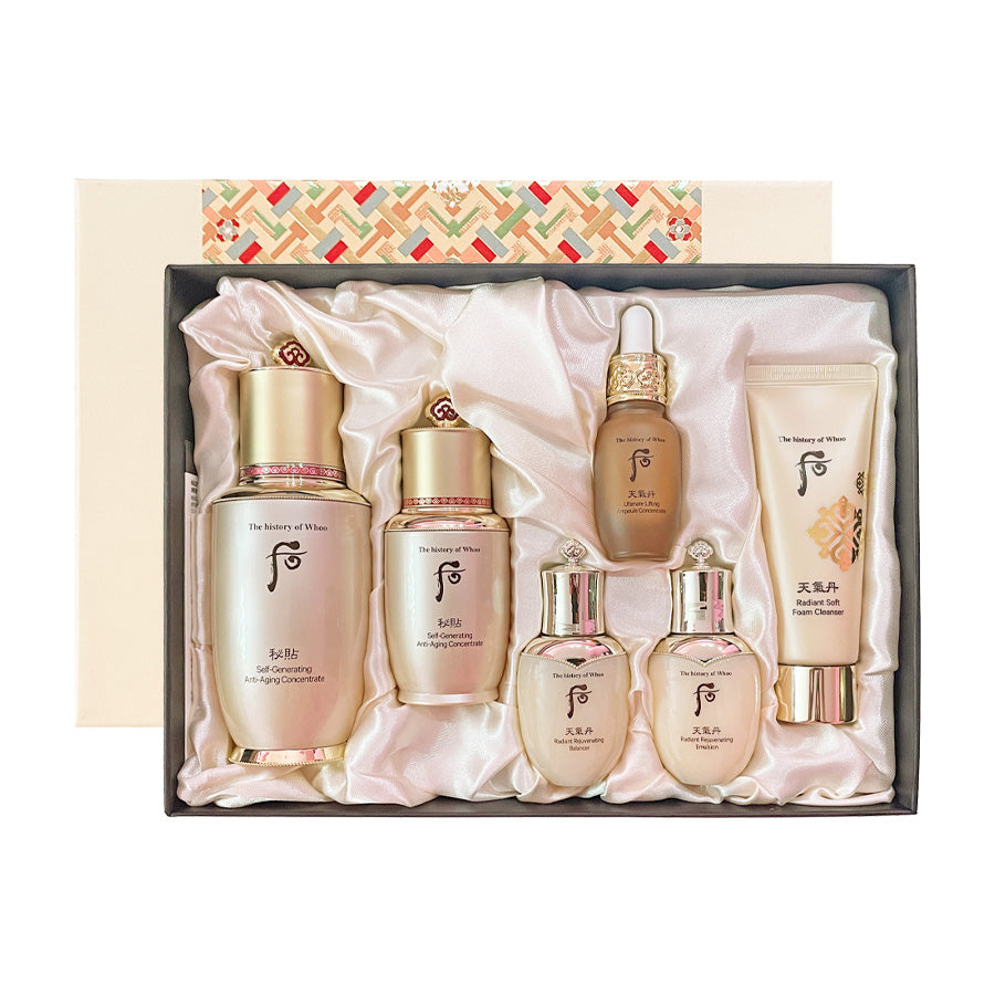 値下げ The History of Whoo 后Bichup 5点セット The history of Whoo Bichup Self-Generating Anti-Aging Concentrate
